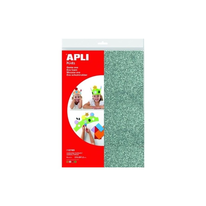 Pack goma eva 20x30 oro plata verde y rojo Pack goma eva 20x30 oro plata verde y rojo