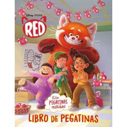 Red  Libro de pegatinas