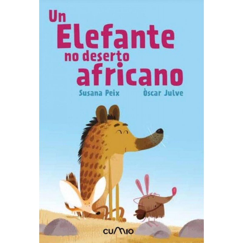 Un elefante no deserto africano