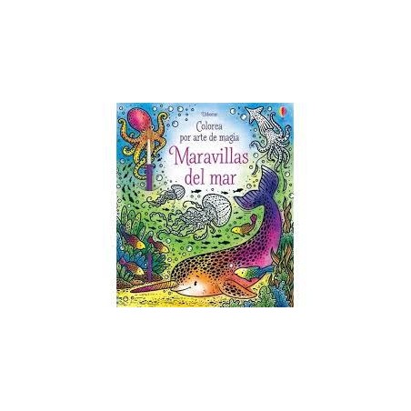 Maravillas del mar. Colorea por arte de magia