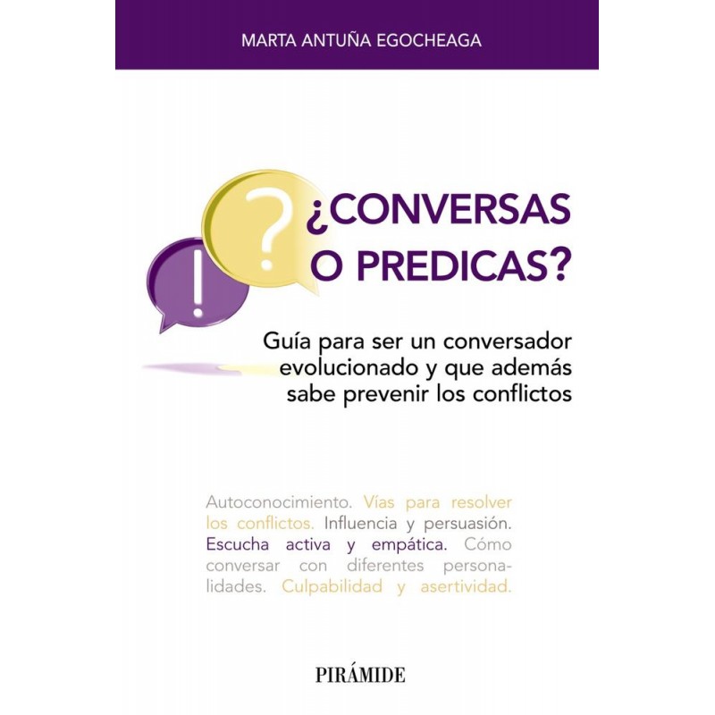 ¿Conversas o predicas 