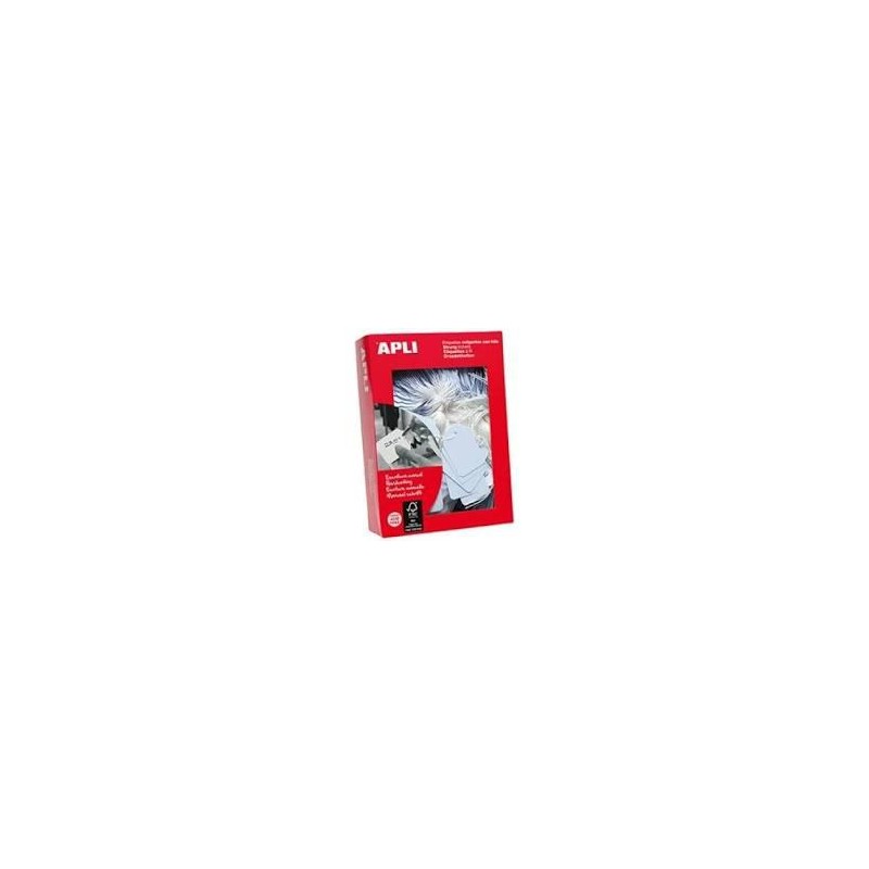 Etiquetas colgantes 28x43mm apli ref. 391 Etiquetas colgantes 28x43mm apli ref. 391