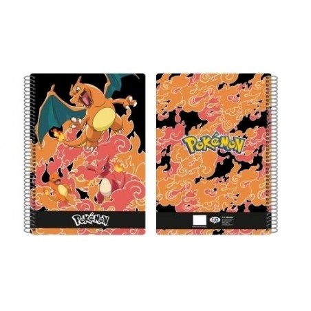 Libreta pokemon charmander