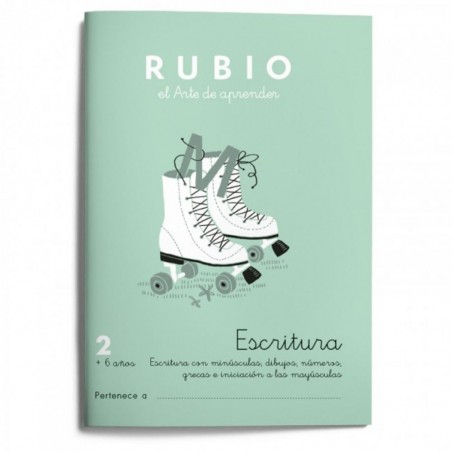 Cuaderno rubio escritura 2