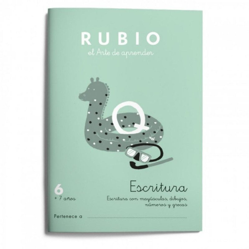 Cuaderno rubio escritura 6 Cuaderno rubio escritura 6