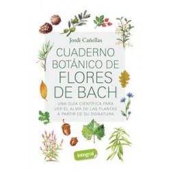 Cuaderno botánico de flores de Bach