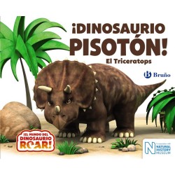 ¡Dinosaurio pisotón  El triceratops