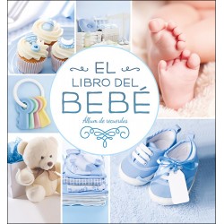 El libro del bebé  Álbum de recuerdos azul
