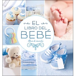 El libro del bebé  Álbum de recuerdos azul