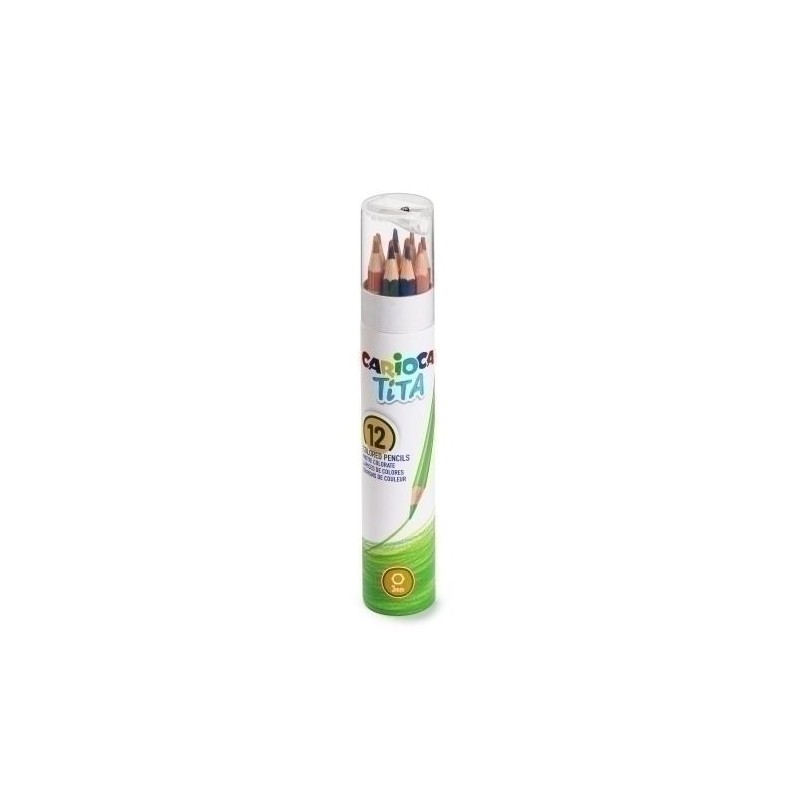 Lapices de colores tubo carioca 12 colores Lapices de colores tubo carioca 12 colores