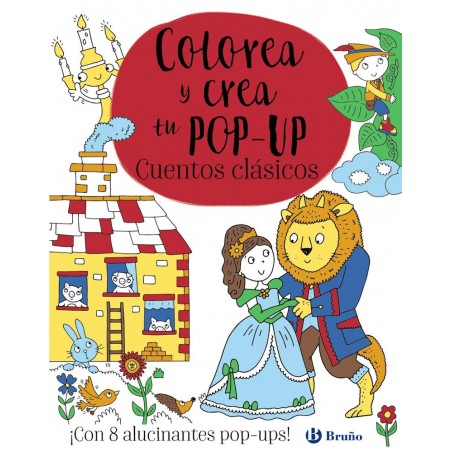 Colorea y crea tu pop-up  Cuentos clásicos