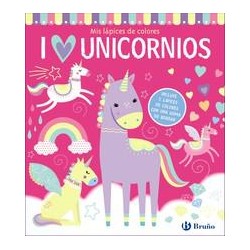 Mis lápices de colores  I love unicornios