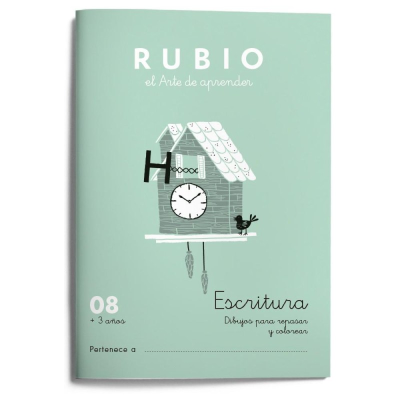 Cuaderno rubio escritura 08 Dibujos