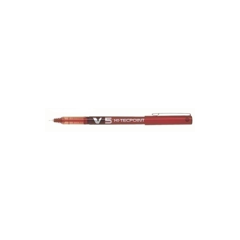 Pilot v5 rojo hi-tecpoint 0 5