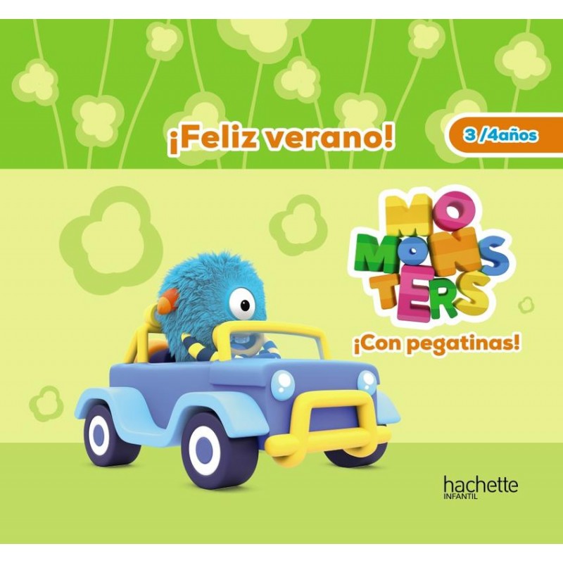 Feliz verano - Momonsters 3-4 años Feliz verano - Momonsters 3-4 años