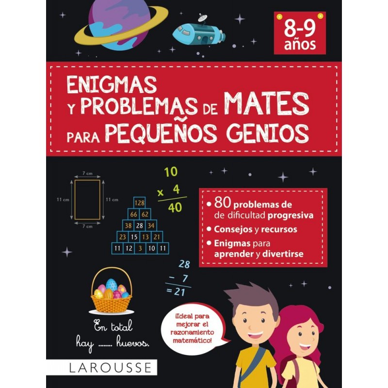 Enigmas y problemas de mates para pequeños genios Enigmas y problemas de mates para pequeños genios