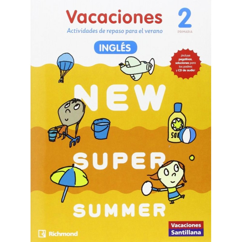 Vacaciones new super summer 2º primaria
