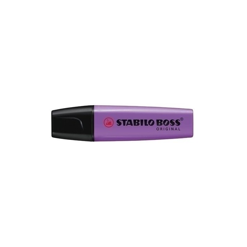 Marcador stabilo boss original violeta  lavanda 