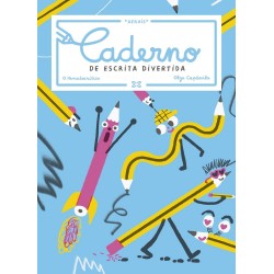Caderno de escrita divertida