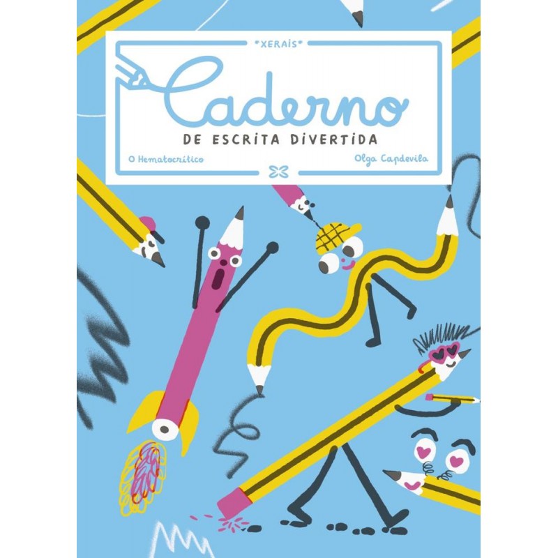 Caderno de escrita divertida Caderno de escrita divertida