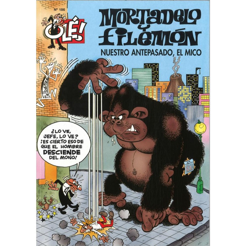 Olé mortadelo y filemon nº 186. (B comic)