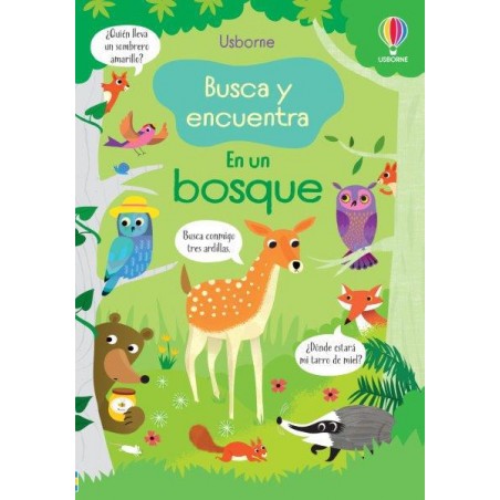 Busca y encuentra  En un bosque