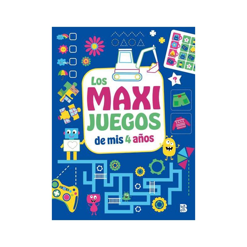 Los maxi juegos de mis 4 años Los maxi juegos de mis 4 años