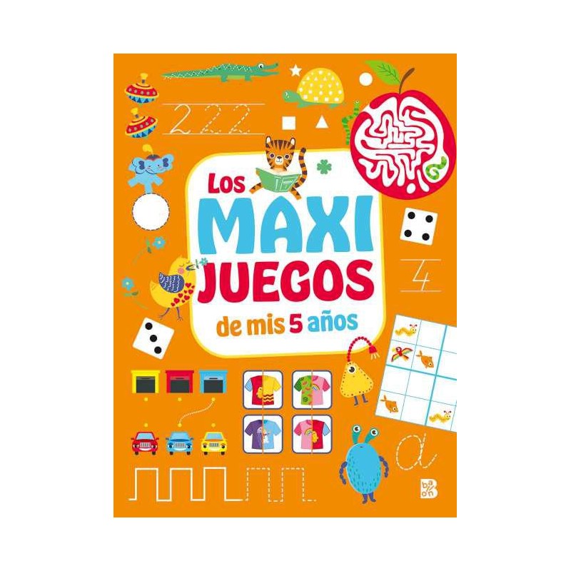 Los maxi juegos de mis 5 años Los maxi juegos de mis 5 años