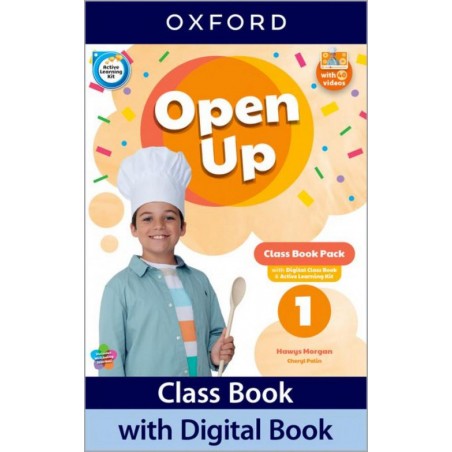 Open up 1º primaria class book pack