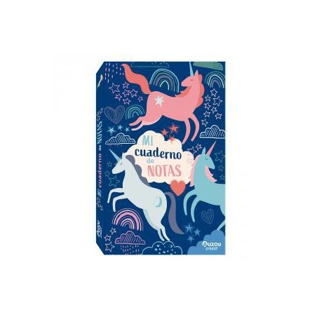 Mi cuaderno de notas adhesivas unicornios