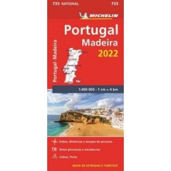 Mapa national Portugal Madeira 2022