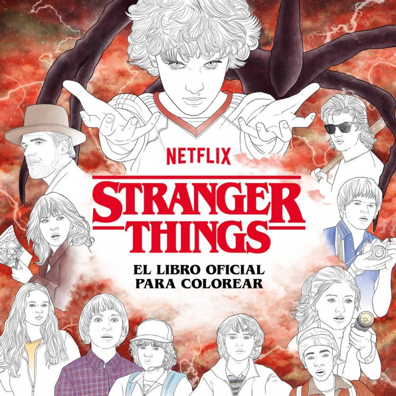 Stranger Things El libro oficial para colorear Stranger Things El libro oficial para colorear