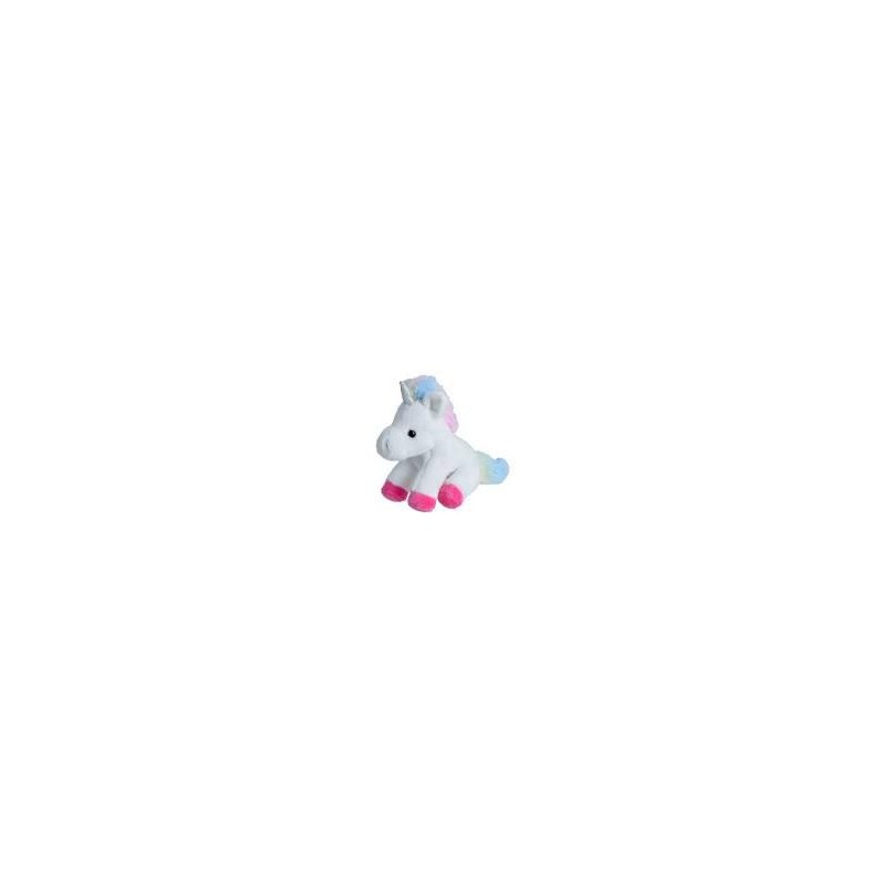 Peluche hug´ems-mini unicornio blanco