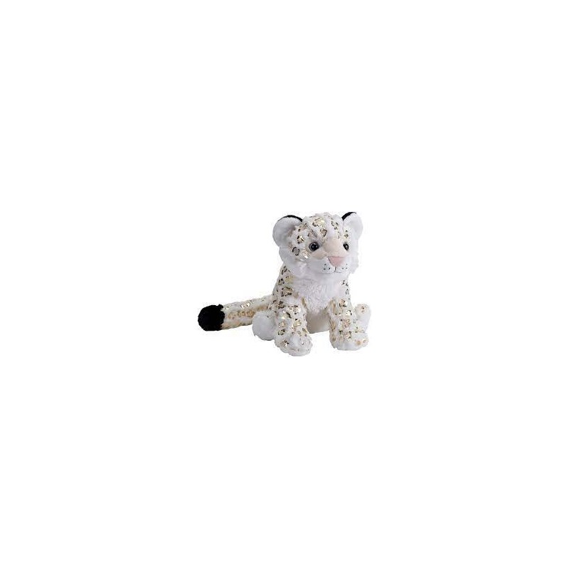 Peluche leopardo de las nieves mini
