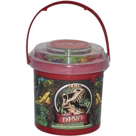 Juego de figuras de dinosaurios Wild Republic 18p