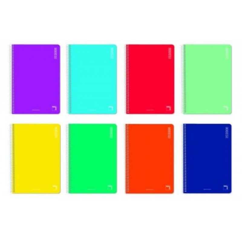 Bloc folio 80 hojas liso con espiral pacsa Bloc folio 80 hojas liso con espiral pacsa