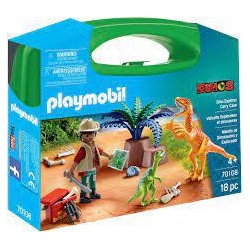 Playmobil maletin dinosaurios