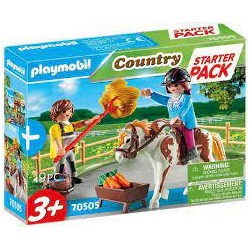 Playmobil starter pack granja de caballos