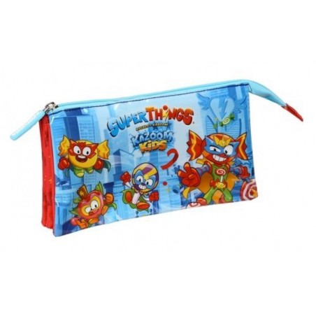 Portatodo triple superthings kazoom kids 22x13x3cm