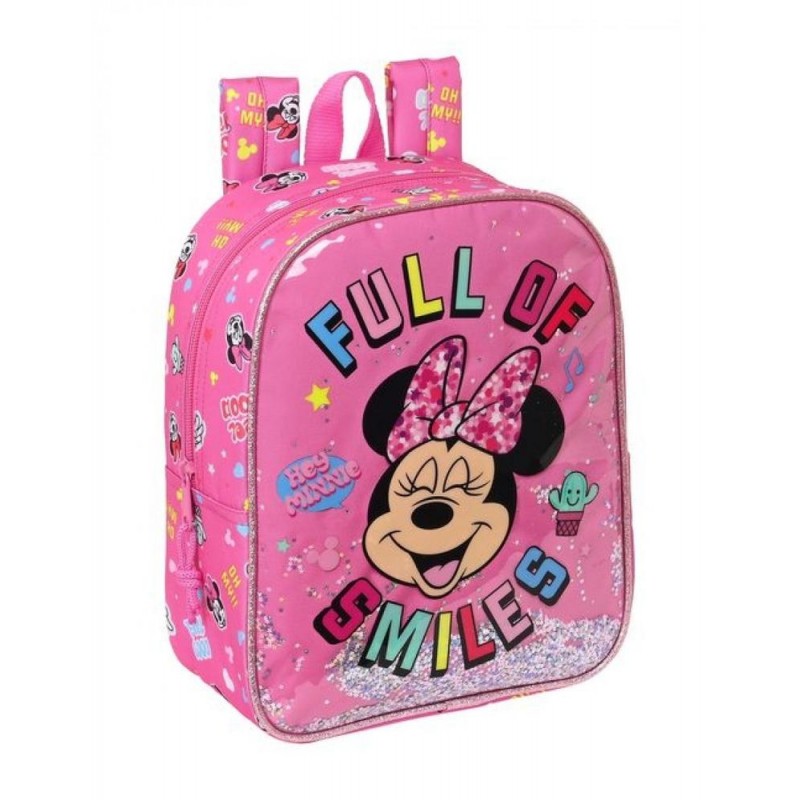 Mochila guardería adaptable carro minnie mouse