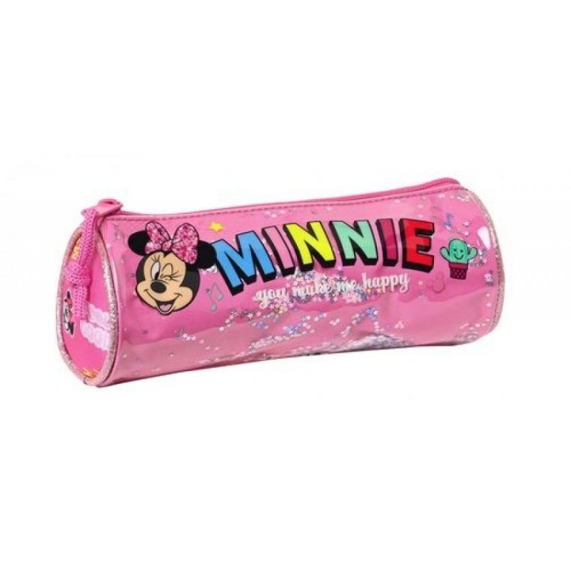 Portatodo redondo minnie mouse lucky 20x7x7cm