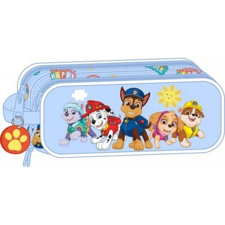 Portatodo doble patrulla canina 21x8x6cm