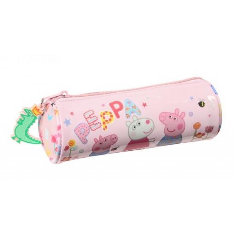 Portatodo Redondo peppa pig 20x7x7cm