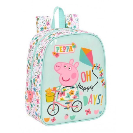 Mochila guardería peppa pig adaptable a carro cosy