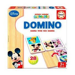 Domino mickey minnie (28 piezas madera) 