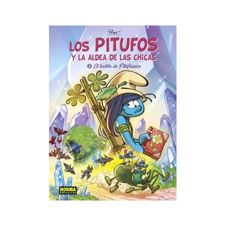 Los pitufos y la aldea de las chicas 5  El bastón 