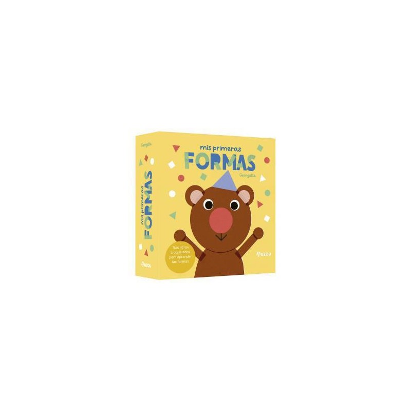 Mis primeras formas Cofre con tres libros para be Mis primeras formas Cofre con tres libros para be