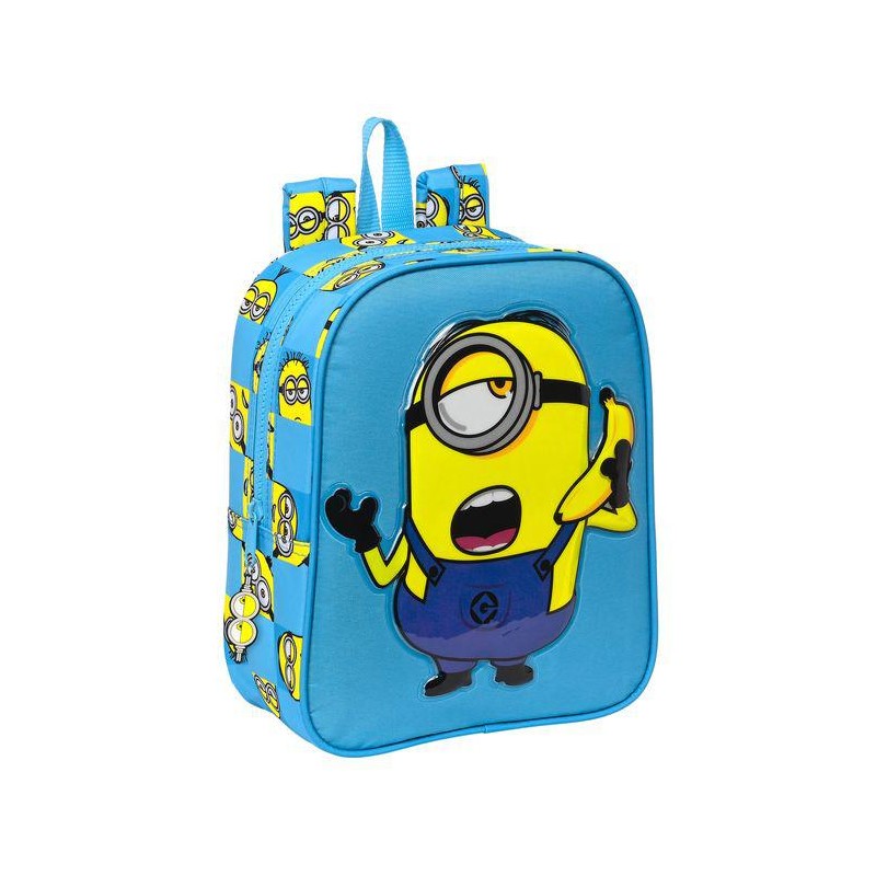 Mochila guardería minions adaptable a carro