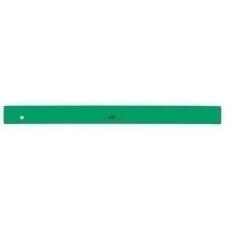 Regla 40 cm verde safta