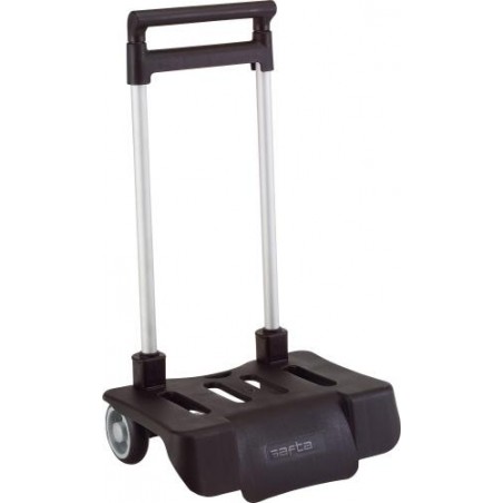 Carro portamochilas plegable negro safta mod  605